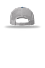 Richardson 112FP Cobalt Blue Grey - back Flat