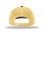 Richardson 112 Black Vegas Gold - back Flat