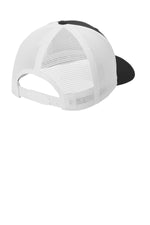 Port Authority C110 Black White - back Flat