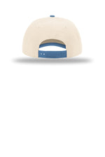Richardson 356 Cream Cream Light Denim - back Flat