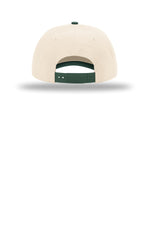 Richardson 356 Cream Cream Dark Green - back Flat