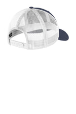 Sport-Tek STC39 True Navy White - back Flat