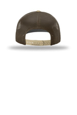 Richardson 112 Brown Brown Khaki - back Flat