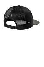 Port Authority C407 Grey Steel Black - back Flat