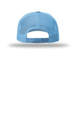 Richardson 112FPR Columbia Blue Navy - back Flat