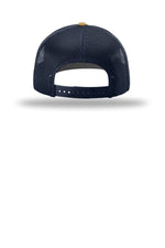 Richardson 112 Cream Navy Amber Gold - back Flat