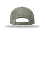 Richardson 112FP Pale Khaki Loden - back Flat