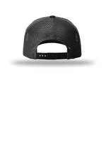 Richardson 112FP Black - back Flat