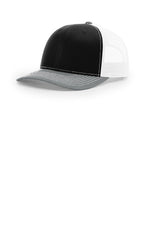 Richardson 112 Black White Heather Grey - color Product Image