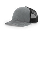 Richardson 112 Heather Grey Black - color Product Image