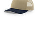 Richardson 112 Khaki Khaki Navy - color Product Image