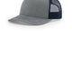 Richardson 112 Heather Grey Navy - color Product Image