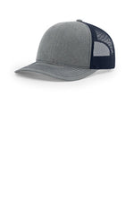 Richardson 112 Heather Grey Navy - color Product Image