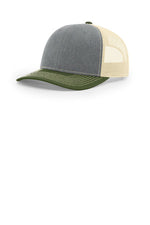 Richardson 112 Heather Grey Birch Army Olive - color Product Image