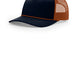 Richardson 112FPR Navy Dark Orange Dark Orange - color Product Image