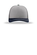 Richardson 112 Grey Charcoal Navy - front Flat