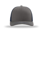Richardson 112 Charcoal Navy - front Flat