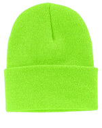 Port Authority CP90 Neon Green - front Flat