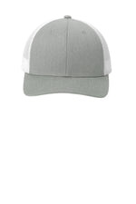 Sport-Tek STC39 Heather Grey White - front Flat