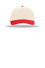 Richardson 356 Cream Cream Red - front Flat