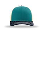 Richardson 112 Blue Teal Birch Navy - front Flat