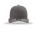 Richardson 112 Charcoal White - front Flat