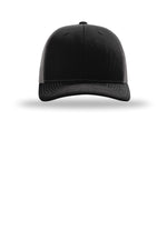 Richardson 112 Black Charcoal - front Flat