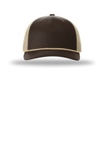 Richardson 112FPR Brown Khaki Khaki - front Flat