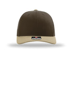 Richardson 112 Brown Brown Khaki - front Flat