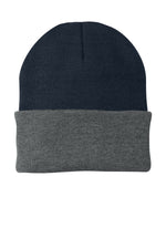 Port Authority CP90 Navy Athletic Oxford - front Flat