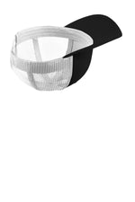 Sport-Tek STC39 Black White - front Flat