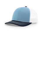 Richardson 112 Columbia Blue White Navy - front Model