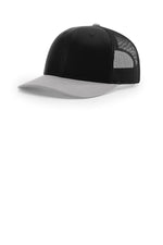 Richardson 112 Black Black Light Grey - front Model